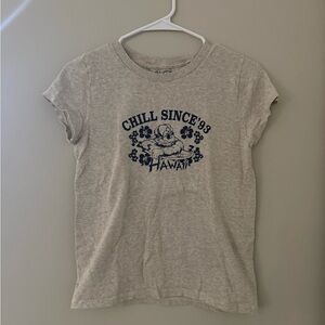 Light gray brandy melville tee